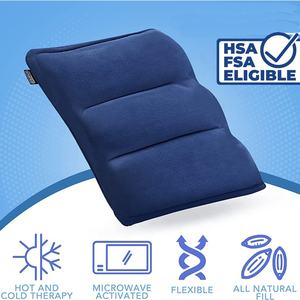 首の膝、関節の筋肉痛の緩和のための再利用可能な湿った加熱パッド電子レンジで利用可能なラベンダー加重ヒートパック - Product Image 2