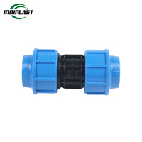 Vente directe d'usine Raccords de tuyaux en PEHD Raccordement PN16 E1001 Système d'alimentation en eau Raccord de tuyau d'irrigation de haute qualité