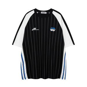 HIPPO ENFANTS Adolescent Vêtements Garçons American Vintage Loose Sports Casual Filles et Garçons <span class=keywords><strong>T</strong></span>-<span class=keywords><strong>shirt</strong></span> à demi-manches - Product Image 4