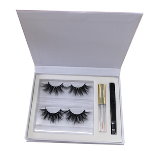 Chino chica maquillaje vacía delineador de ojos ronda de embalaje de lujo Rosa oro bling glitter delineador de ojos rimel - Product Image 2