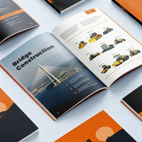 Brochure promotionnelle personnalisée à faible MOQ, livraison rapide, impression de catalogue de produits