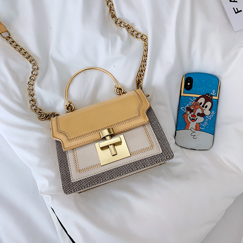 Luxury Women Handbags Famous Branded Designer Metal Handle Cross Body Ladies Purse Women Hand Bags