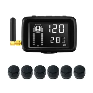 Hot-Sale Bandenspanning Monitor Systeem Tpms Sensor Zonne-Energie Tpms 6 ~ 22 Wiel Truck Bandenspanning Monitoring Systeem