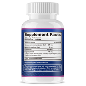 Ytbioनिजी लेबल एल-ग्लूटाथियोन कैप्सूल त्वचा चमक के लिए एंटीऑक्सीडेंट कैप्सूल - Product Image 6