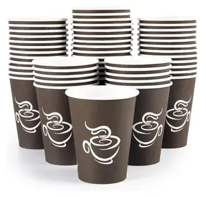 Factory price 240 Pack 12 oz Paper Cups Disposable Coffee Cups Hot and Cold Drinking Cups