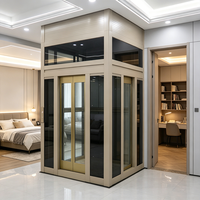 House Elevator Hydraulic Home Internal Lift Price 2 3 4 Floors Indoor Outdoor Small Home Elevator for 2 Person