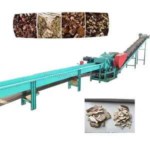 Self Propelled Oleh Hidrolik Rol Batang Pohon Crusher Bensin Listrik Chipper Kayu