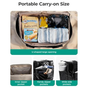 Large-capacity Expandable <b>Luggage</b> <b>Bag</b> <b>with</b> Universal <b>Wheels</b>, Suitable for Business Trips, Travel, and Daily Shopping - Product Image 3