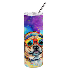 Bicchiere sottile in acciaio inossidabile Pug Hippie Dawg - Product Image 4