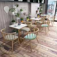 Ensemble de banquettes de restaurant, mobilier de restauration commercial, design nordique moderne et durable, canapé, table et chaises pour café, restaurant, hôtel