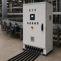 Armoire de commande VFD pour convoyeur à vitesse réglable, pour la manutention de matériaux et le contrôle des moteurs de ligne de production 380V 400V