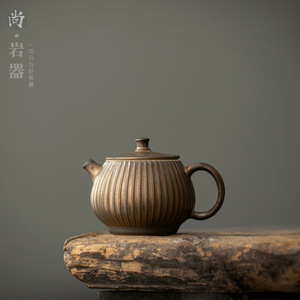 Gilded Kung Fu Teapot Small Ceramic Single-Serving With Filter Heat Resistant For Home Office <b>Tea</b> Room - Product Image 4