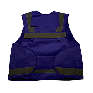 Custom Manufacturer Paramedical <b>Safety</b> Vest High Visibility Reflective 100% Polyester Unisex Security Guard Tactical Uniform - Product Image 2