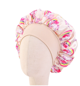 Vente en gros d'accessoires pour cheveux <span class=keywords><strong>Bonnet</strong></span> pour enfants bébé dessin animé <span class=keywords><strong>Bonnet</strong></span> pour adorable fille <span class=keywords><strong>Bonnet</strong></span> soyeux à bande élastique pour enfant - Product Image 5