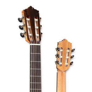Guitarra Clásica Electroacústica Fusion de Cuerpo Delgado Profesional de Tapa Sólida con Cutaway - Product Image 5