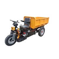 Mini-dumper électrique haute puissance Inca Rock 1.5T, camion benne basculante motorisé, certifié ISO, autonomie de batterie de 6 ans, 3 pneus, moteur pour l'exploitation minière