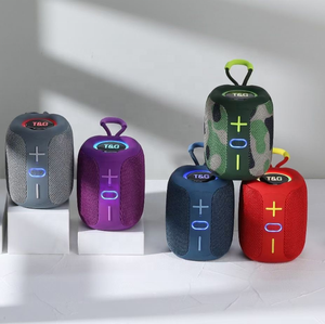 ลำโพงบลูทูธไร้สายพร้อม <span class=keywords><strong>TG658</strong></span>ไฟ LED, ลำโพงไร้สายแบบพกพาลำโพง TF วิทยุ FM ใช้กลางแจ้ง - Product Image 1