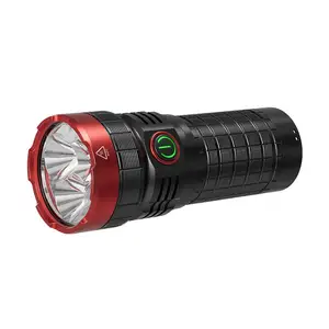 P50*3 Wide-angle Beam Flashlight 4600 lm Led rechargeable Torch 18650*3 Outdoor Working Light waterproof