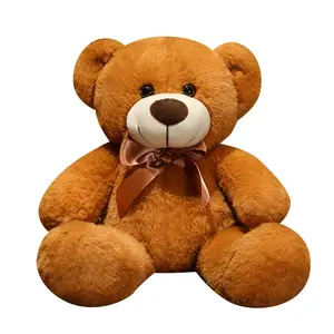 35 cm bunte 9 farben hochwertiges gefülltes tier teddybär plüschtied süßer teddybär für großhandel kindergeschenk