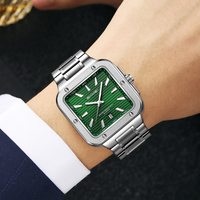 Reloj de Pulsera de Lujo SKMEI 9403 con Movimiento de Cuarzo, Resistente al Agua 3ATM, Reloj de Negocios para Hombre con Elegante Correa de Acero Inoxidable