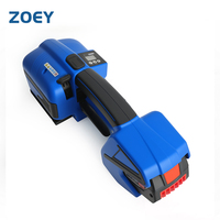 Outil de cerclage à batterie ZOEY JDV, outil de cerclage électrique portable à main, machine d'emballage pour sangles PET PP de 13 à 16 mm