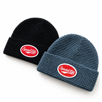 Bonnet décontracté unisexe en tissu gaufré avec logo brodé personnalisé ODM pour la pêche en extérieur