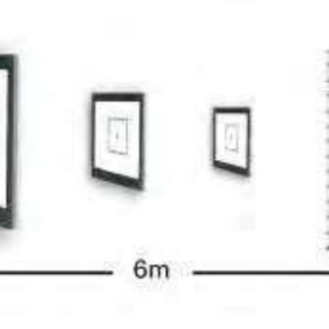 โปรเจคเตอร์ทดสอบการมองเห็นแบบจอแสดงผลคอนทราสต์สูง จอ LCD สำหรับตรวจวัดสายตา จอ LCD ดิจิทัล แผนภูมิการตรวจวัดสายตาสำหรับขาย รุ่น LCP-11 - Product Image 4