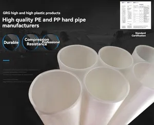 PP/PE Hard Pipe Manufacturers Customized Smooth And Dust-free 3 Inch Core Tube High-quality Protective Film Plastic Tube Core