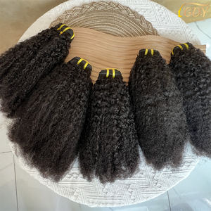 4C <span class=keywords><strong>Afro</strong></span> <span class=keywords><strong>Kinky</strong></span> Curly Onbewerkt 100% Echt Haar Extensions Vietnamese Cuticle Aligned <span class=keywords><strong>Afro</strong></span> <span class=keywords><strong>Kinky</strong></span> Curly 4C Raw Human <span class=keywords><strong>Hair</strong></span> Bundels - Product Image 5