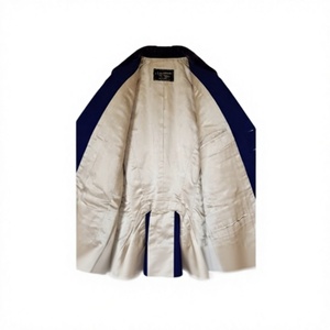 Dark Blue <b>Tailcoat</b> Men's Formal Historical Outdoor Uniform Show Longline Button Front Eventwear - Product Image 6