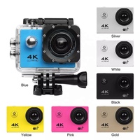 Caméra d'action D1000 4k Wifi Hd 2 pouces Mini caméra d'action extérieure Hd Caméscope étanche Caméra vidéo d'action pour sports extrêmes