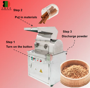 GY CSJ Hochwertige Zimts chleif maschine Kurkuma mühle Trocken blätter Grob brecher - Product Image 5