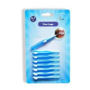 Cepillo Dental Interdental para limpieza de dientes, 8 unidades