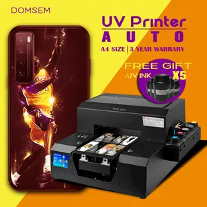 China uv printer supplier A4 mini size multifunction ink UV printer for T-shirt