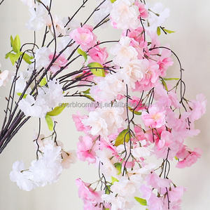 M106 Decoración <span class=keywords><strong>de</strong></span> Boda Flor <span class=keywords><strong>de</strong></span> Cerezo Ramas Flores Artificiales Flor <span class=keywords><strong>de</strong></span> Melocotón para Centro <span class=keywords><strong>de</strong></span> Mesa Arreglo <span class=keywords><strong>de</strong></span> Flores - Product Image 5