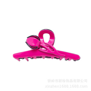 Pince à cheveux en acétate rose Chasesun pour usage quotidien Été 2024 - Product Image 2