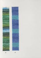 Fil de laine pour tricot fantaisie 15 pièces dégradé cheveux longs Mohair segment teint 43% Nylon 38% acrylique