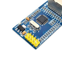 Módulo de Red Ethernet W5500 TOPCUS EN STOCK, Protocolo TCP/IP, Placa de Desarrollo SPI 51 STM32, Compatible con W5100