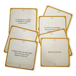 Tarjetas de Afirmaciones Familiares Impresas Personalizadas, Ecológicas, de Doble Cara, Brillantes, para Aliviar la Ansiedad, Apoyo para la <span class=keywords><strong>Salud</strong></span> Mental y Espiritual, MOQ Bajo - Product Image 2