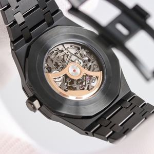 Reloj de pulsera artesanal de alta calidad, 41 mm, cerámica negra, movimiento mecánico, manecilla de las horas, correa de caucho, reloj deportivo de buceo - Product Image 3