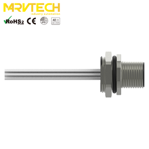Conector IEC IP67 Personalizado de Latón/Niquelado - Uso Automotriz/Eléctrico/Comunicación de Datos, 4A 60V, Modelo FEAM4.5F-0.5 - Product Image 3