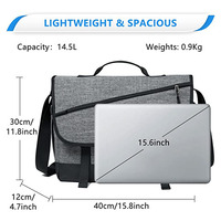 15.6 pouces étui pour ordinateur portable sac de transport housse étanche doux petite mallette pour 15 15.6 16 pouces ordinateurs portables