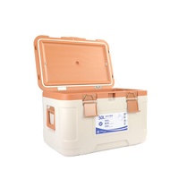 Grande glacière portable de 50l personnalisée glacière carrée en plastique pour aliments bière poisson camping boîte de glacières dures