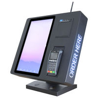 Terminal de paiement tactile tout-en-un pour magasin de détail, hôtel, système POS Android OS Wi-Fi 6, écran tactile 15 pouces, métal, caisse enregistreuse