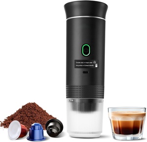 Mini Automatic Home & Outdoor Coffee Machine Personal <b>USB</b>/Battery-Powered with 12V <b>Heating</b> Function - Product Image 1