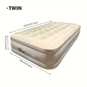 Vanace Extra Wide Twin Size Airbed con inflado rápido colchón de aire elevado para invitados, viajes al aire libre y uso de emergencia - Product Image 6