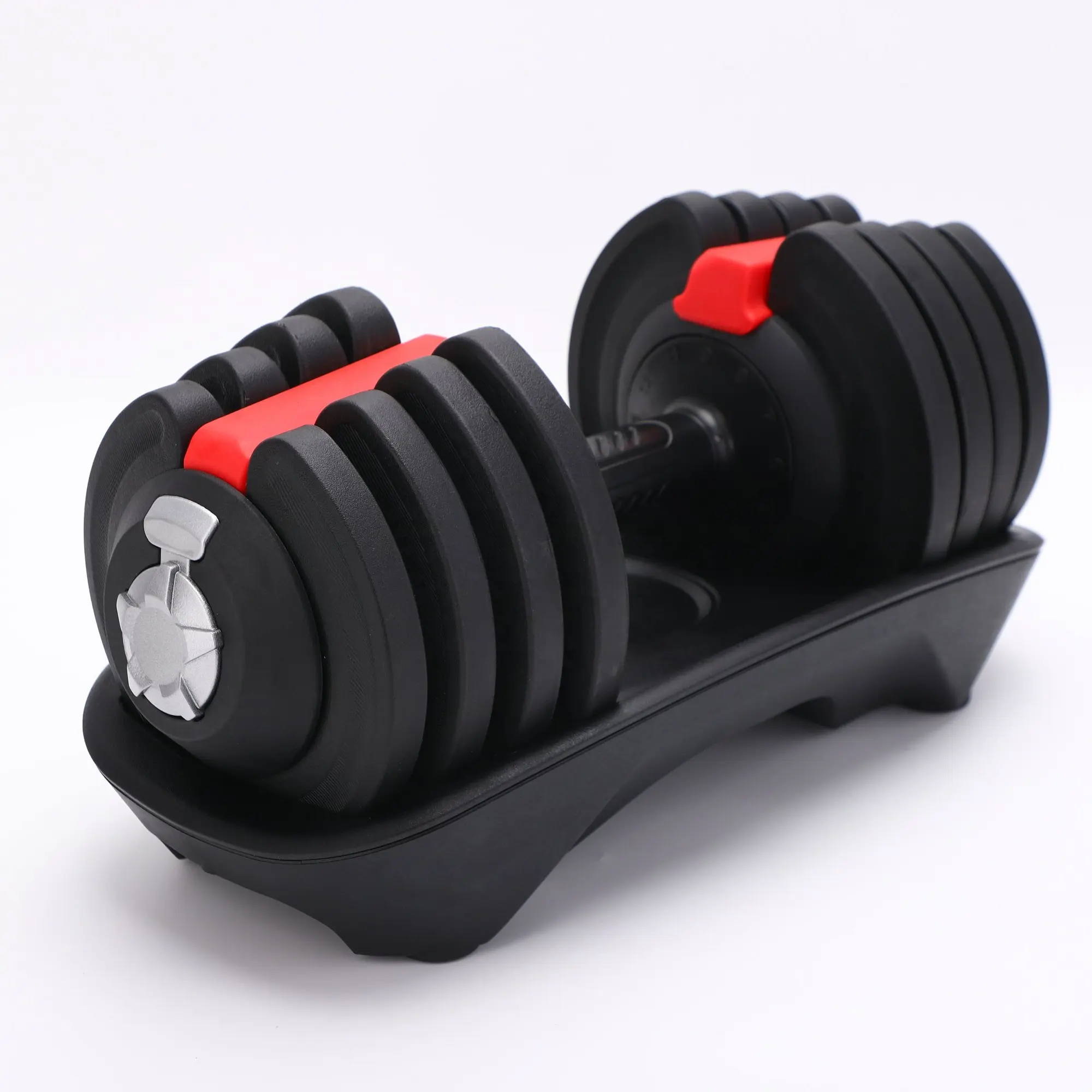Free Weights Home Fitness New 12 Levels Adjustable Dumbbell Sets