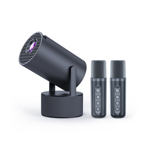 HY300PROK โปรเจคเตอร์ออลอินวันสำหรับผนังห้องนอนแอนดรอยด์11 LED สามารถใช้สำหรับการ<span class=keywords><strong>ช</strong></span>มการฟังเพ<span class=keywords><strong>ล</strong></span>งร้องเพลง 'ระเบิด' - Product Image 5