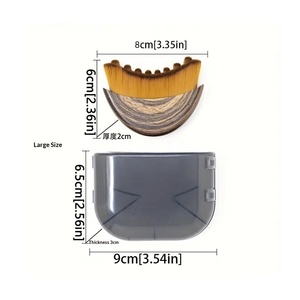 Cepillo Facial <span class=keywords><strong>Contorno</strong></span> Linfático Transfronterizo con Gua Sha para Cuidado <span class=keywords><strong>de</strong></span> <span class=keywords><strong>Ojos</strong></span> y Cuello, Brocha <span class=keywords><strong>de</strong></span> Maquillaje <span class=keywords><strong>de</strong></span> Fibra Artificial y Plástico - Product Image 6
