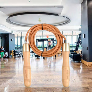 Winmax - Cuerda de Saltar de Velocidad al por Mayor, Ajustable, con Mango de Madera, Cuerda de Saltar Pesada para Entrenamiento Físico - Product Image 3